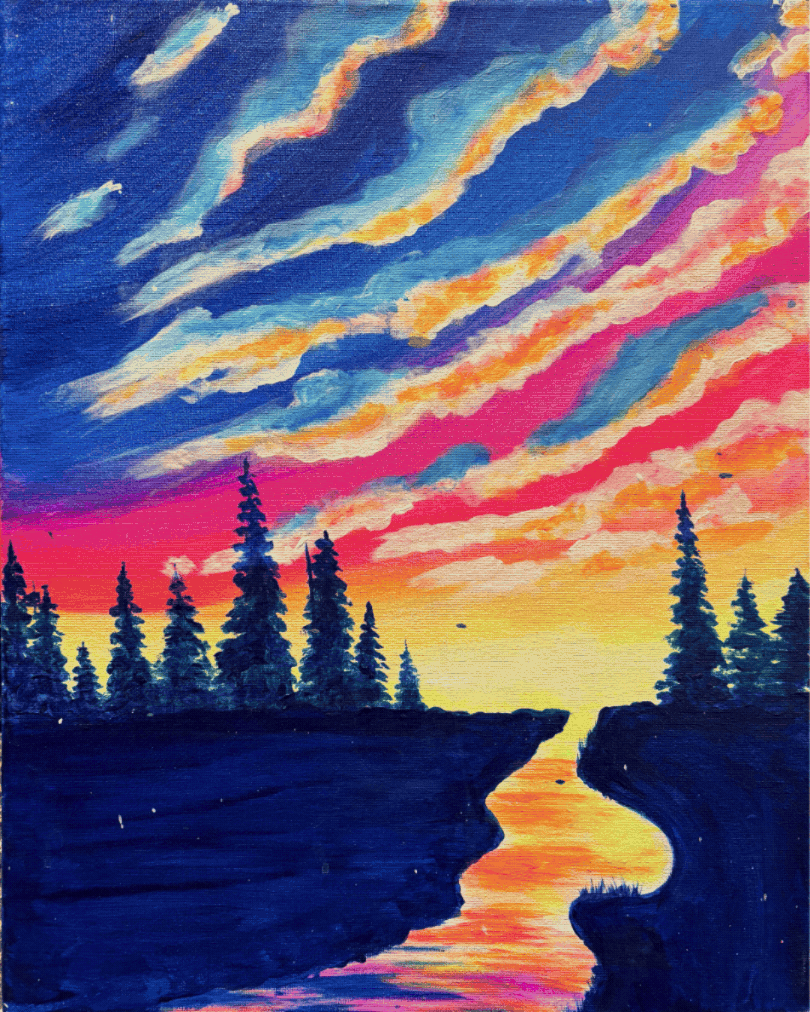 Neon Sunrise
